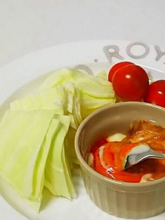 簡単!ピリ辛味噌マヨディップ-レシピのメイン写真