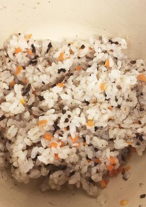 離乳食後期☆マグロとひじきのご飯-レシピのメイン写真
