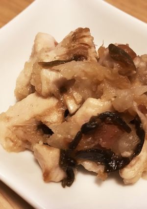 ご飯に合う♡鶏胸肉とかぶさっぱり和風あえ-レシピのメイン写真