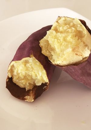 ノンフライヤーで甘い焼き芋（麦芽糖生成)-レシピのメイン写真