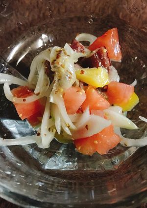 たこと野菜のマスタードマリネ-レシピのメイン写真