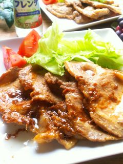フレンチドレでやわらか☆豚の生姜焼き-レシピのメイン写真