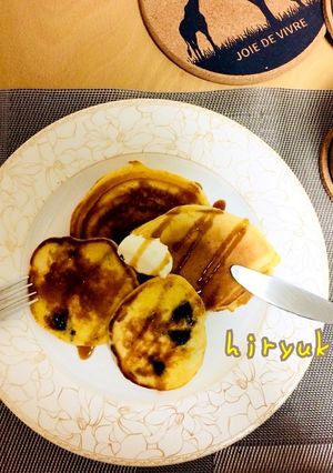マスカルポーネが入ったパンケーキ✩-レシピのメイン写真