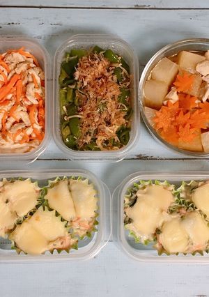 今週のお弁当の下準備23-レシピのメイン写真