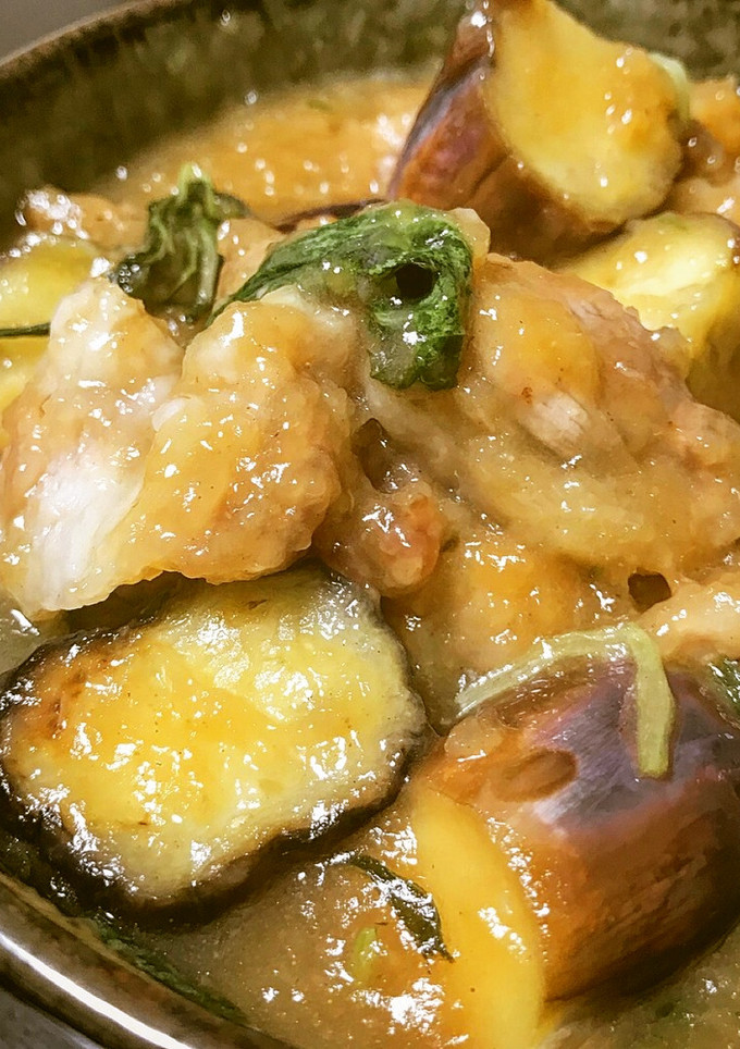 簡単！節約！豚となすのみぞれ煮-レシピのメイン写真