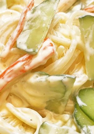 簡単！お弁当や副菜に◎スパゲティサラダ-レシピのメイン写真
