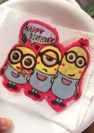キャラチョコ☆ミニオン-レシピのメイン写真