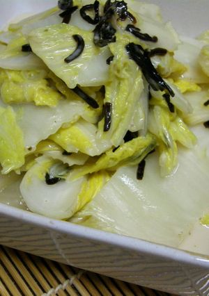 簡単☆白菜のチーズ塩昆布和え-レシピのメイン写真