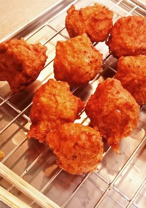 作りおきですよ！『鶏ミンチの揚げ団子』-レシピのメイン写真