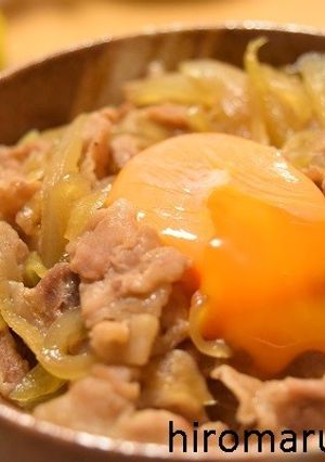 <簡単>黄金比タレで!とろ~り卵の豚丼-レシピのメイン写真