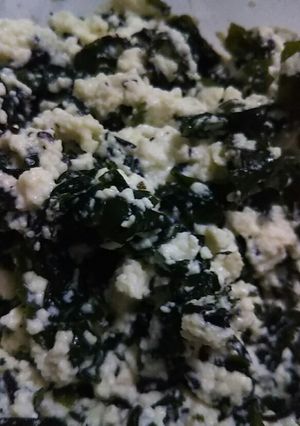 ほったらかし！豆腐とワカメのサラダ-レシピのメイン写真