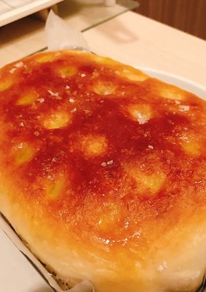 手ごね簡単！カリもちフォカッチャ꙳★*ﾟ-レシピのメイン写真