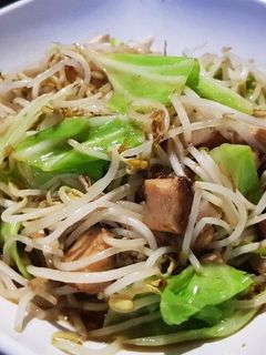 チャーシュー野菜炒め-レシピのメイン写真