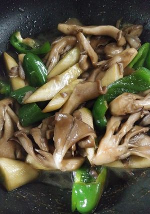 ☆簡単な野菜炒めのタレ☆ピーマン舞茸等-レシピのメイン写真