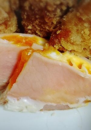 お弁当シリーズ レンチンハムエッグ-レシピのメイン写真