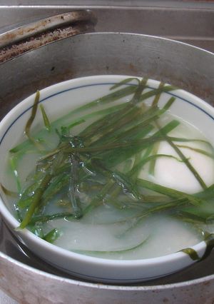 最足のニラと卵の粥-レシピのメイン写真