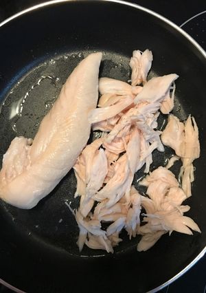 冷凍のままでささみフレーク-レシピのメイン写真