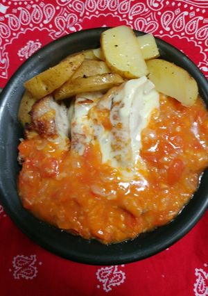 ボリューム満点！チキンイタリアンステーキ-レシピのメイン写真