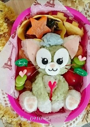 キャラ弁☆ジェラトーニのお弁当-レシピのメイン写真