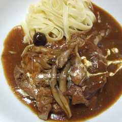 รูปของ Ｘ’masや特別な日に☆鶏肉の赤ワイン煮