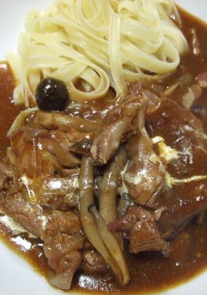 Ｘ’masや特別な日に☆鶏肉の赤ワイン煮-レシピのメイン写真