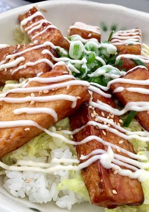 厚揚げの照りマヨ丼-レシピのメイン写真