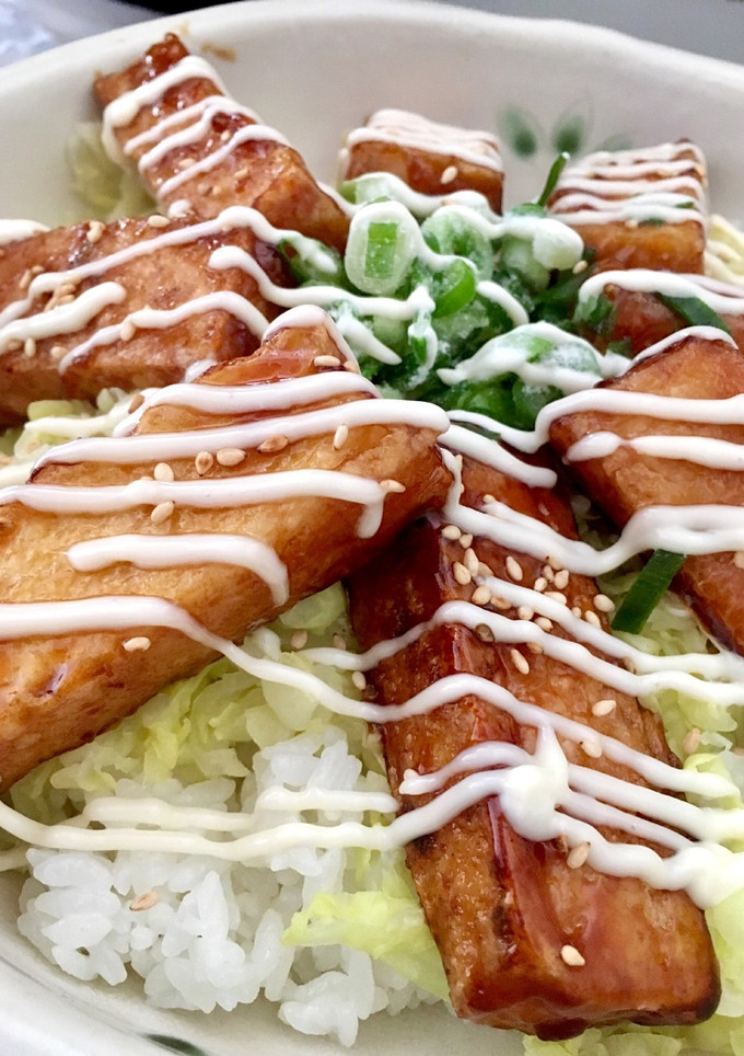 厚揚げの照りマヨ丼-レシピのメイン写真