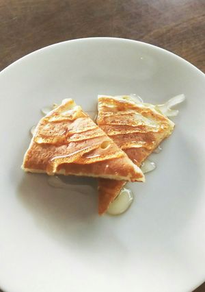 バナナ入りパンケーキ-レシピのメイン写真