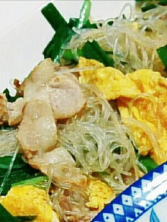 秘密のレシピ♪豚玉はるさめ-レシピのメイン写真