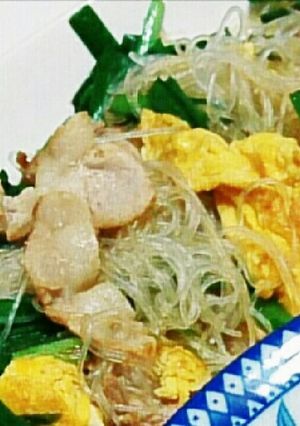 秘密のレシピ♪豚玉はるさめ-レシピのメイン写真