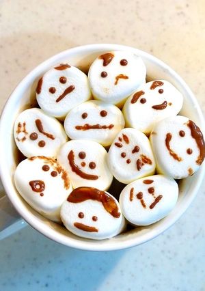 簡単！マシュマロホットチョコレート-レシピのメイン写真