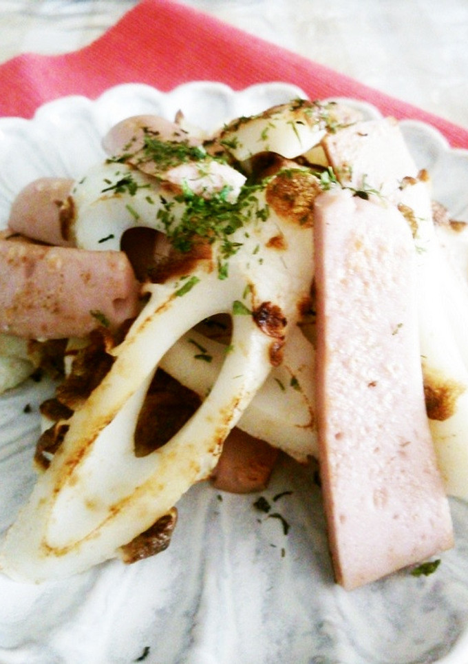 簡単すぎ！焼きちくわ焼き。-レシピのメイン写真