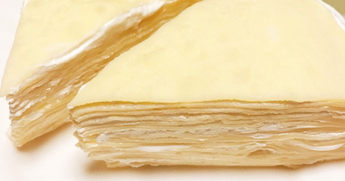 ミルクレープ 久しぶりのミルクレープ 美味しかった😋