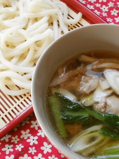 鶏南蛮♪冷あつ・つけうどん!-レシピのメイン写真