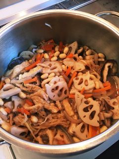 具沢山な切り干し大根の煮物!-レシピのメイン写真
