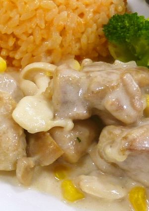 鶏肉のクリーム煮-レシピのメイン写真