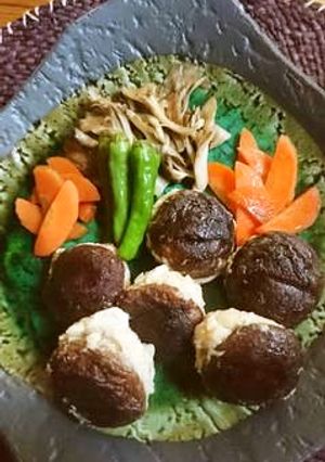 きのこの肉詰めキムチ-レシピのメイン写真