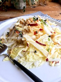 白菜とりんごのサラダ-レシピのメイン写真