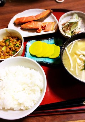 ♡sally♡さんちのかんたん和朝食-レシピのメイン写真