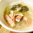 簡単!節約、ダイエット◎中華風春雨スープ
