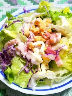 シーザーサラダ-レシピのメイン写真
