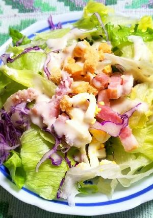 シーザーサラダ-レシピのメイン写真