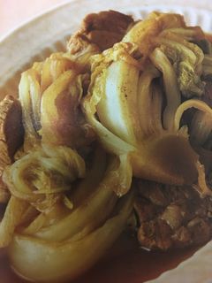 白菜と豚肉のカレー醤油煮-レシピのメイン写真