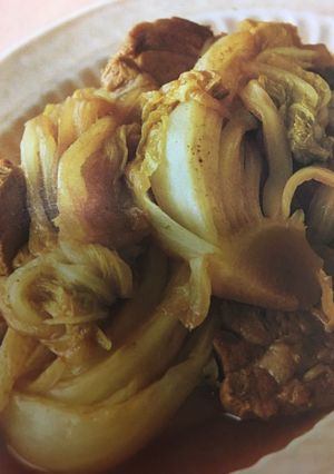 白菜と豚肉のカレー醤油煮-レシピのメイン写真