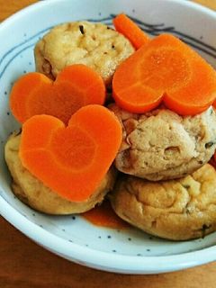 がんもどきと人参の煮物-レシピのメイン写真
