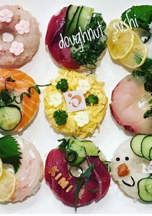 ドーナツすし-レシピのメイン写真