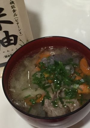 牛汁-レシピのメイン写真