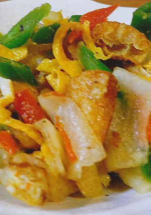 油あげと野菜の和え物-レシピのメイン写真