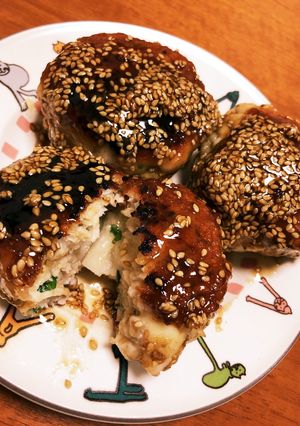 チーズとおもちでびよーん!つくね団子-レシピのメイン写真