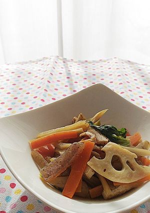 いろいろ野菜のきんぴら-レシピのメイン写真